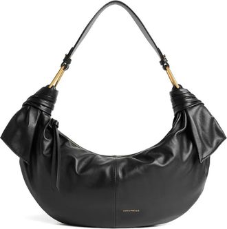 Coccinelle Borsa a spalla Furoshiki media - Nero