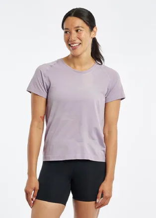 Oiselle Womens Altitude T-Shirt Purple S