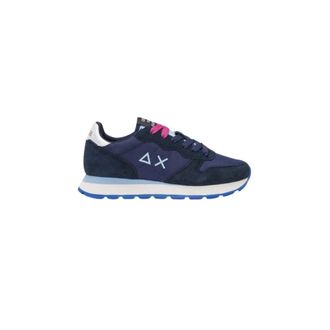 Sun 68 Sneakers, female, Blue, Size: 10 US Ally Solid Nylon Sneakers