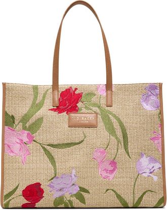 Ted Baker Palmer Tote in Red Multi at Nordstrom Rack