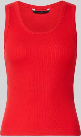 Vero Moda Slim Fit Top aus Baumwoll-Mix Modell CHLOE in Rot, Gr&ouml;&szlig;e XL