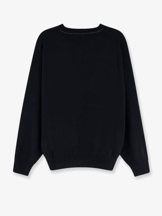 Brunello Cucinelli Womens Cashmere Crew-Neck Sweater Black