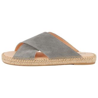 Espadrij Croisette Velour Sandalen f&uuml;r Herren | beige