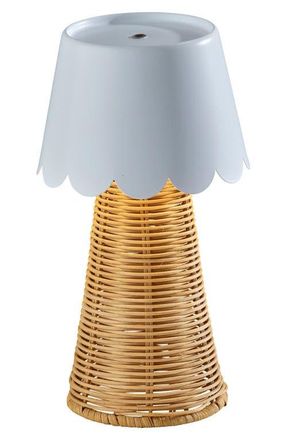 Adesso Tory LED Cordless Table Lamp in White at Nordstrom