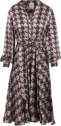 L'autre Chose Stijlvolle Jurken voor Dames - Dames - Casual kleedjes - Rood - XS - Kleedjes