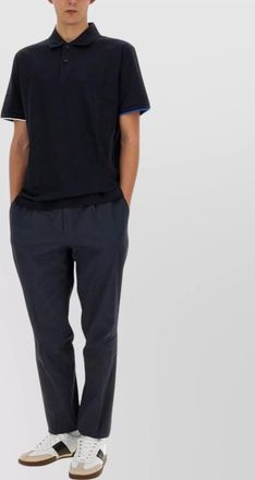 HUGO BOSS polo short sleeve contrast trim