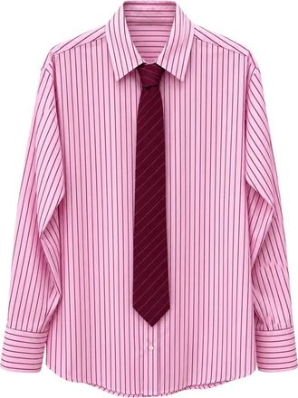 Aniye By Contemporary Cut Shirt - Dames - Overhemden - Roze - XS - Katoen - Overhemden