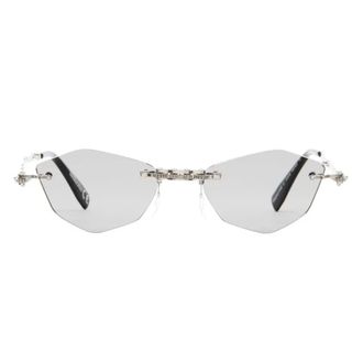 Kuboraum Glasses, female, Gray, Size: ONE SIZE Mask H48
