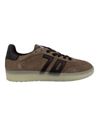 Back70 Mens Boston 600 Sneaker In Taupe & Coffee