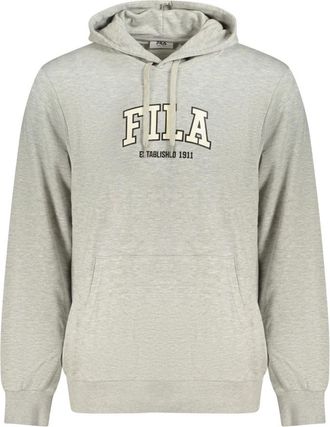 Fila Hoodies, male, Gray, Size: XL Rifredi Hoodie
