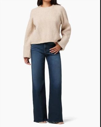Joe's Mia Wide Leg Jean - Petite In Exhale