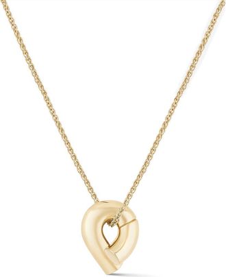 Tabayer Oera Knot Pendant Necklace in 18K Yellow Gold at Nordstrom