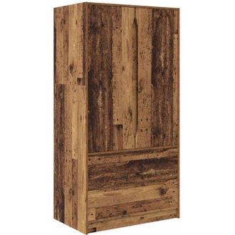 vidaXL Bathroom Cabinet Old Wood 79.5 x 49 x 156 cm Engineered Wood vidaXL