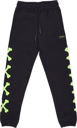 Phobia Archive Lange Broek In Lichtgewicht Trainingspakstof - Heren - Sweatpants - Zwart - L - Katoen - Broeken