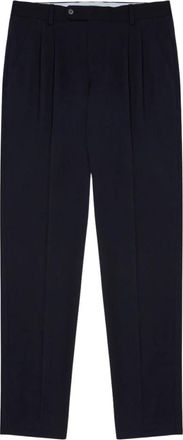 Brooks Brothers Wollen Pantalon - Heren - Nette broeken - Blauw - W38 - Wol - Broeken