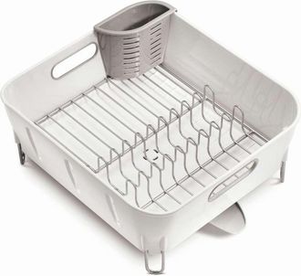 Simplehuman Escurreplatos 370x326x172 Mm, Blanco Kt1104