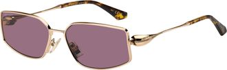 Etro 0137/S 000/4S Womens Sunglasses Gold Size 59