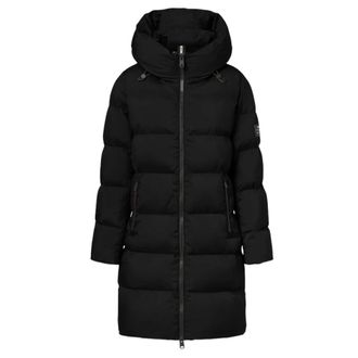 Ecoalf Ecoalf - Manlie Jas - Dames - Mantels - Zwart - Maat: S Zijde