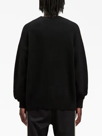 Palm Angels Logo-Print Sweatshirt - Black