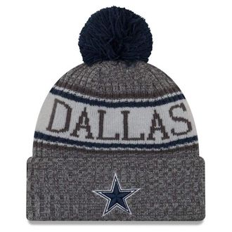 New Era NFL Sideline Graphite Beanie Dallas Cowboys