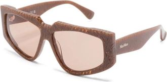 Max Mara Zonnebrillen - Dames - Zonnebrillen - Bruin - 58 MM - Accessoires