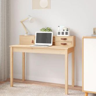 vidaXL Furniture Limited - Scrivania 110x50x93 cm in Legno Massello di