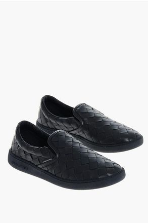 Bottega Veneta Sneakers Slip On SAWYER in Pelle Intrecciata taglia 40