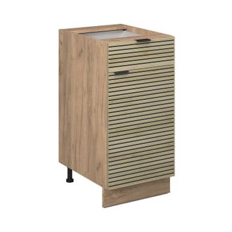 Vicco Muebles Bajos De Cocina Fame-line, Panel De Roble, 40 Cm Sin Encimera