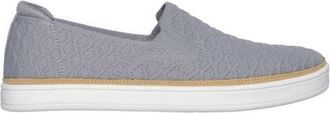 Skechers Coast Drive-loafers met structuur voor dames (Grijs)