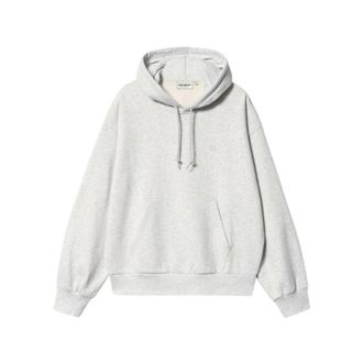 Carhartt Work in Progress Hooded Casey Sweatshirt - Dames - Hoodies - Grijs - S - Katoen - Hoodies & sweatvesten