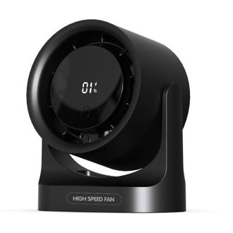 OEM Ventilador De Mesa Usb, Potente Hasta 6 M/s, Pantalla Led, 5 Velocidades, Rotaci&oacute;n De 360&deg;, Mini Ventilador Silencioso, Port&aacute;til Para Casa, Oficina, E