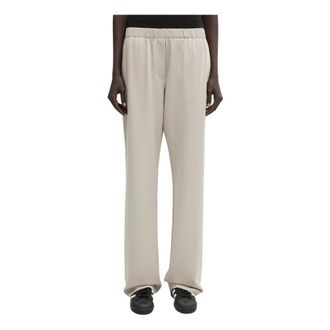 Sams&oslash;e & Sams&oslash;e Hoys Straight Pants - Trousers - Mujer - Beige - L