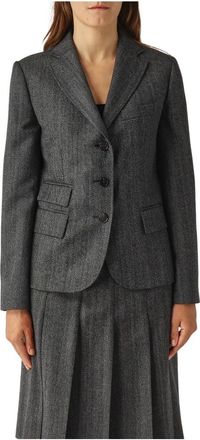 Max Mara Mujer, Chaquetas, Gris, Talla: S