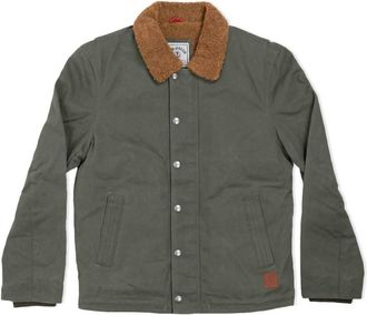 Iron And Resin Mens 1St Gen Waxed Nautilus Jacket In Olive