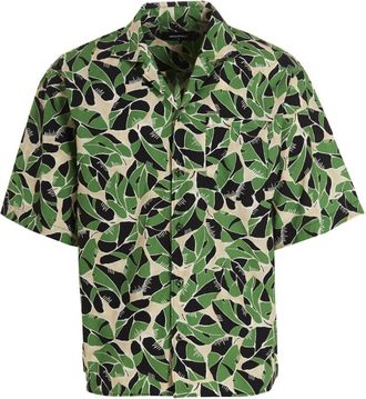 Dsquared2 Multicolor Regular Printed Shirt