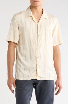Rag & Bone Alan Printed Shirt in Yellow/Ivory Multi at Nordstrom Rack, Size Xx-Large