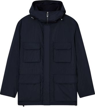 Emporio Armani ASV Padded Jacket - Heren - Zomerjassen - Blauw - S - Nylon - Jassen