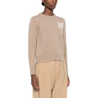 Maison Kitsun&eacute; Mujer, Jerseys, Beige, Talla: XS