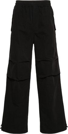 Represent parachute baggy trousers - men - Nylon/Cotton - M - Black