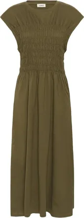 Soaked In Luxury Kleedjes, Dames, Groen, M, Maxi Jurken