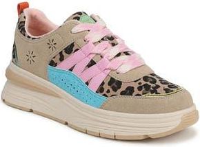 Blowfish Laurel Sneaker in Tan Multi Suede at Nordstrom Rack, Size 6.5