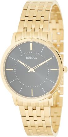 Bulova Mens Classic Ultra Slim Bracelet Watch, 38mm in Gold at Nordstrom Rack