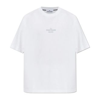 Stone Island Archivio T-Shirt - Heren - T-shirts - Wit - L - Katoen - Tops