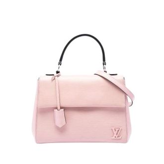 Louis Vuitton Pre-owned Cluny Handbag - Dames - Pre-owned - Roze - Maat: ONE Size Leer