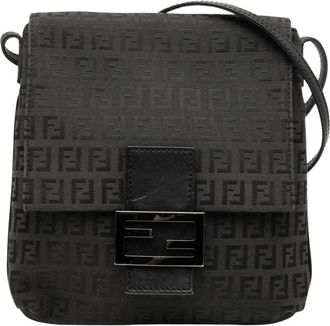 Fendi Pre-owned Shoulder Bag - Dames - Vintage Schoudertas - Zwart - ONE Size - Vintage