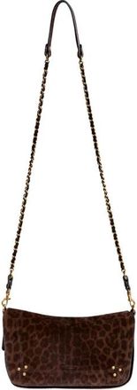 Jerome Dreyfuss Bobi S Crossbody Tas - Dames - Schoudertassen - Bruin - ONE Size - Leer - Tassen