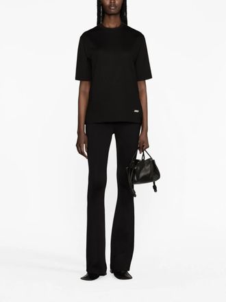 Jil Sander Zwarte Katoenen T-shirt