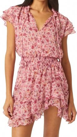Misa Maia Floral Mini Dress In Summer Ditsy