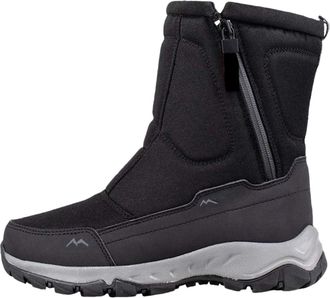 Generic Winter Boots Mens Snow Boots Winter Shoes Warm Lined Ankle Boots Non-Slip Zip Trekking Shoes Boots Men Outdoor Hiking Boots Lightweight Boots Slip On 