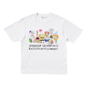 Uniqlo x Cactus Plant Flea Market Spongebob Squarepants UT Graphic II T-Shirt White 474451-00